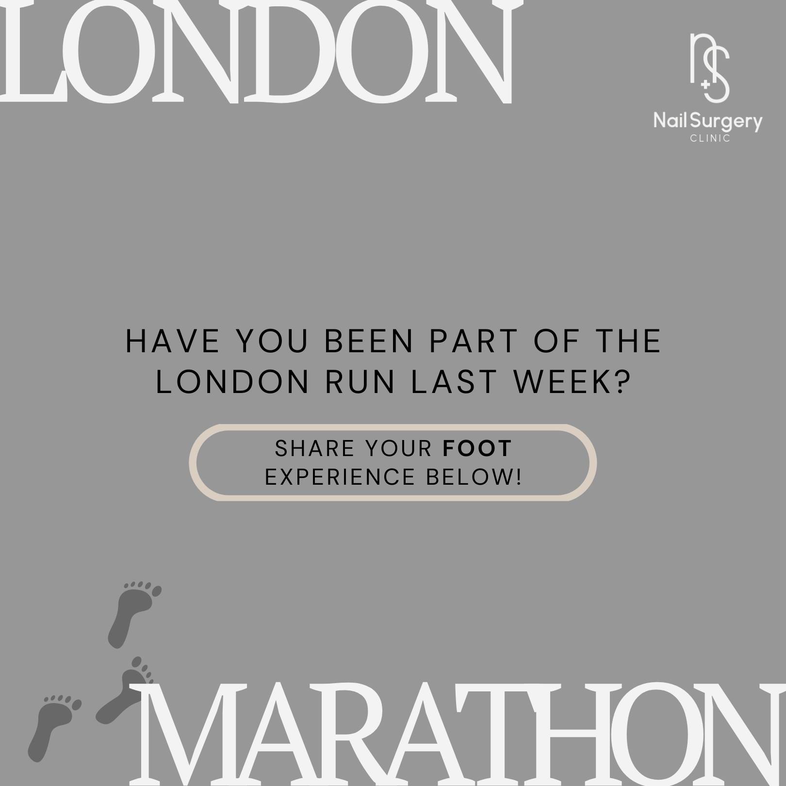 London Marathon- nail!